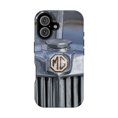 iPhone Case, 1953 MG TD Classic Sports Car Magnetic Tough Case, Vintage Car Gift, Car Enthusiast Phone Cover, Vehicle Lover Tech Accessory,