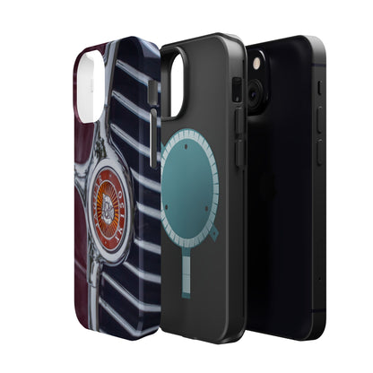 iPhone Cases, Jaguar XK 150 Sports Car Logo, Tough, Magnetic, Protective, Customizable, Car Lover Gift For Him, Father's Day