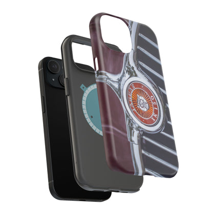 iPhone Cases, Jaguar XK 150 Sports Car Logo, Tough, Magnetic, Protective, Customizable, Car Lover Gift For Him, Father's Day