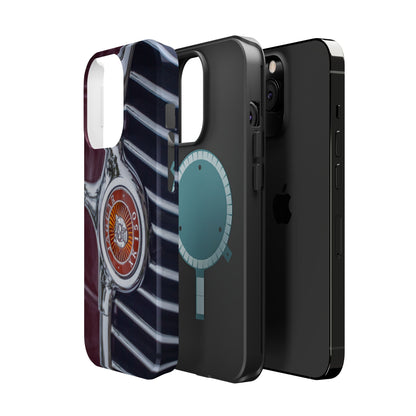 iPhone Cases, Jaguar XK 150 Sports Car Logo, Tough, Magnetic, Protective, Customizable, Car Lover Gift For Him, Father's Day