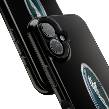 Magnetic Tough Cases, Classic Jaguar 'Leaper' Car Badge, Car Lover Gift, Protective iPhone Cover, Unique Design, Automotive Enthusiast