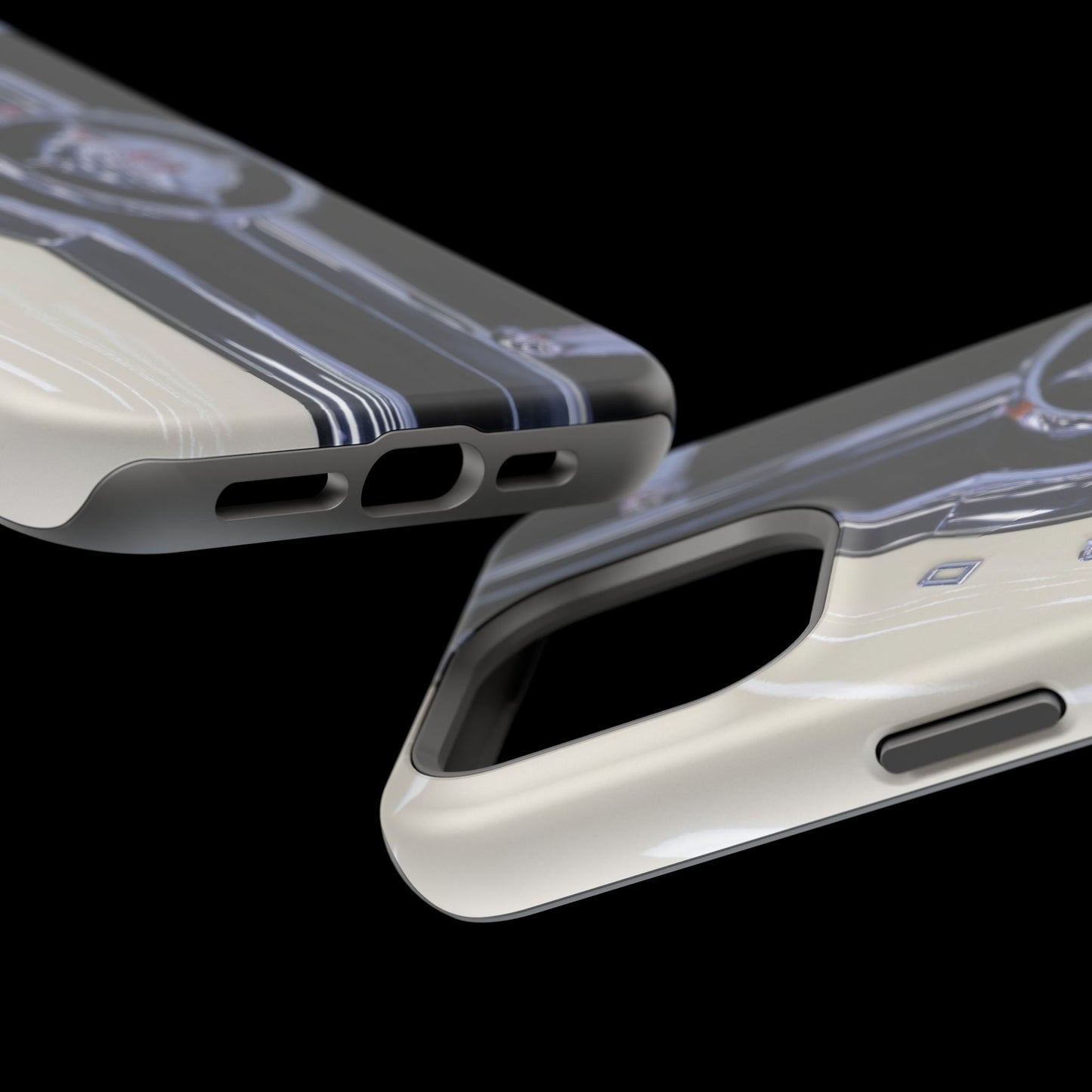 Vintage Car Magnetic Tough iPhone Cases - Automotive Lover's Phone Covers, Gift for Car Enthusiasts, Classic Car Accessories, Unique Phone