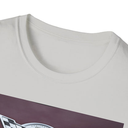 Corvette Stingray 50th Anniversary Classic Muscle Car Badge T-Shirt