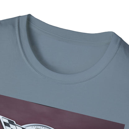 Corvette Stingray 50th Anniversary Classic Muscle Car Badge T-Shirt