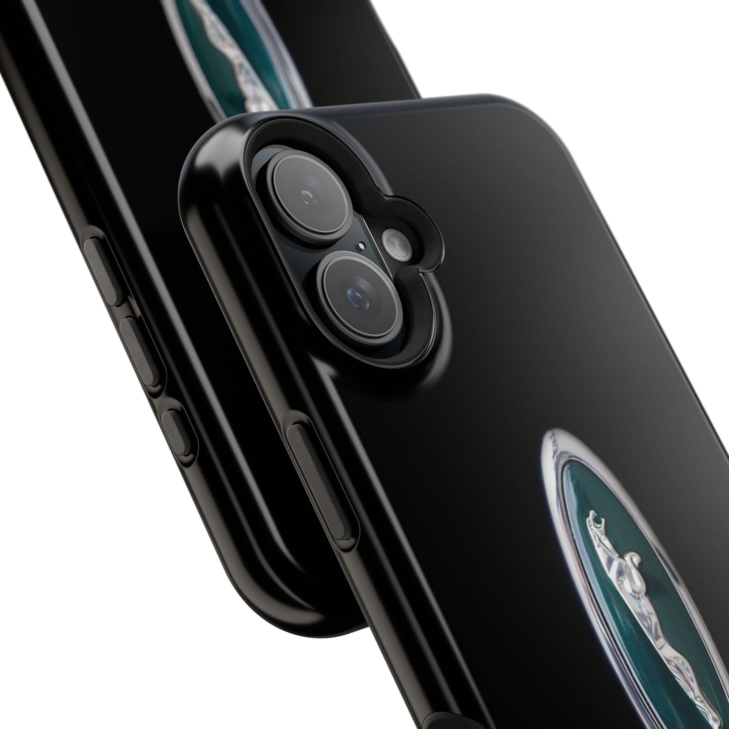 Magnetic Tough Cases, Classic Jaguar 'Leaper' Car Badge, Car Lover Gift, Protective iPhone Cover, Unique Design, Automotive Enthusiast