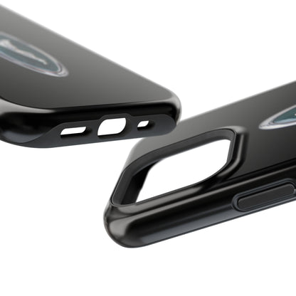Magnetic Tough Cases, Classic Jaguar 'Leaper' Car Badge, Car Lover Gift, Protective iPhone Cover, Unique Design, Automotive Enthusiast