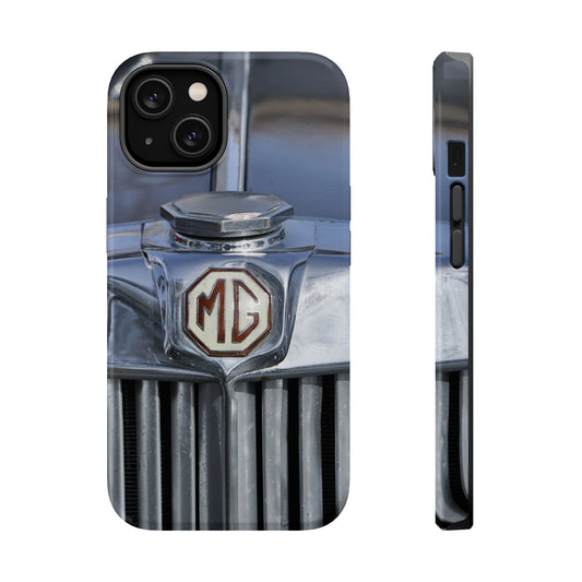 iPhone Case, 1953 MG TD Classic Sports Car Magnetic Tough Case, Vintage Car Gift, Car Enthusiast Phone Cover, Vehicle Lover Tech Accessory,