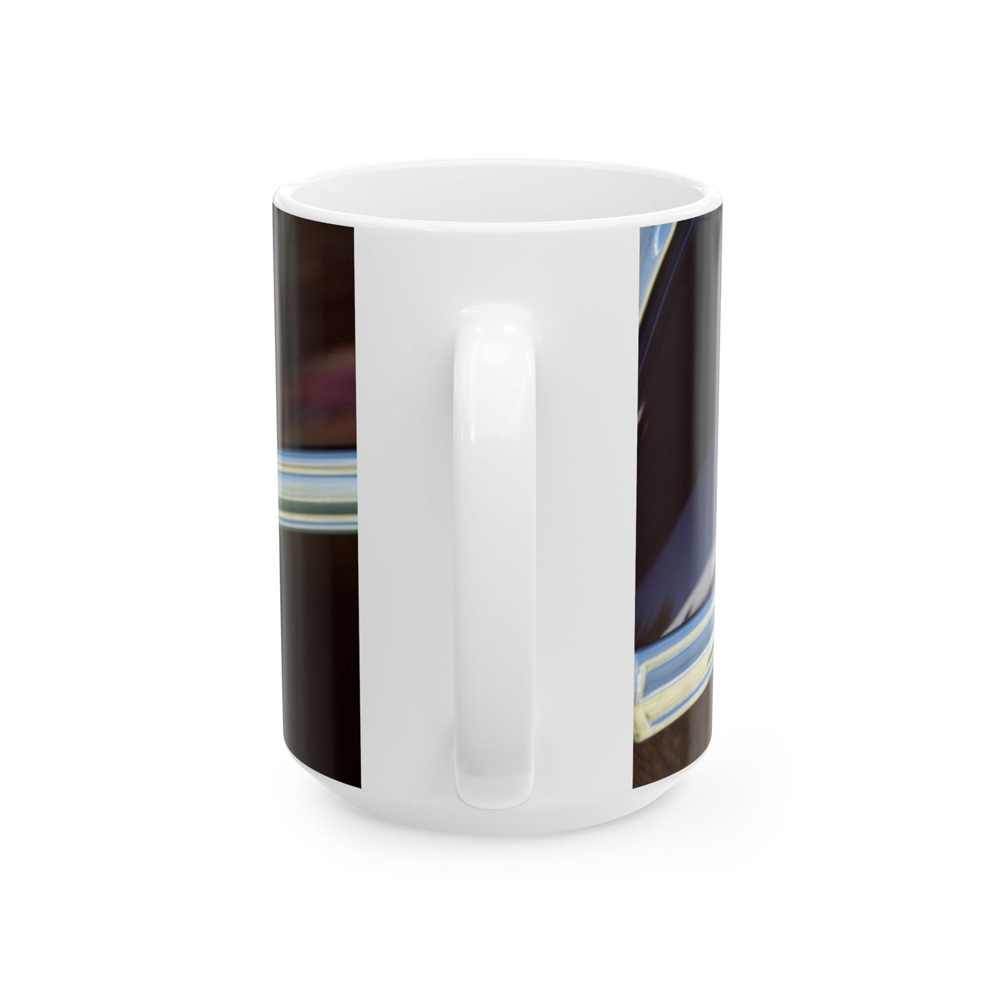 Classic Muscle Car Ceramic Mug, Vintage Car Lover Gift, Automotive Enthusiast Cup, Retro Car Coffee Mug, Chevrolet Drinkware, Car Collector