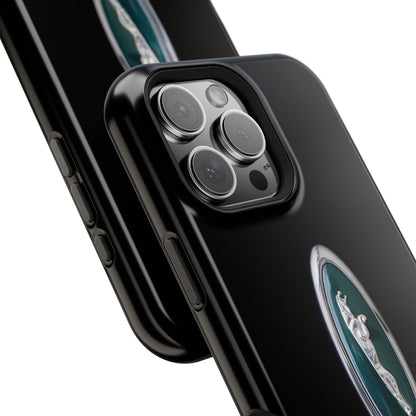 Magnetic Tough Cases, Classic Jaguar 'Leaper' Car Badge, Car Lover Gift, Protective iPhone Cover, Unique Design, Automotive Enthusiast