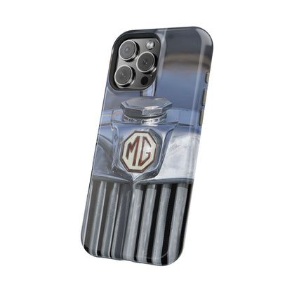 iPhone Case, 1953 MG TD Classic Sports Car Magnetic Tough Case, Vintage Car Gift, Car Enthusiast Phone Cover, Vehicle Lover Tech Accessory,
