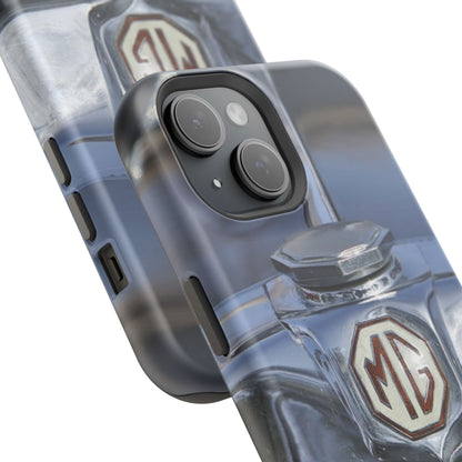 iPhone Case, 1953 MG TD Classic Sports Car Magnetic Tough Case, Vintage Car Gift, Car Enthusiast Phone Cover, Vehicle Lover Tech Accessory,