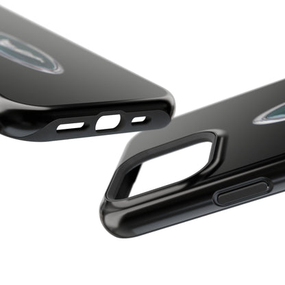 Magnetic Tough Cases, Classic Jaguar 'Leaper' Car Badge, Car Lover Gift, Protective iPhone Cover, Unique Design, Automotive Enthusiast
