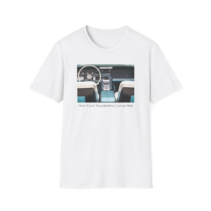 Copy of Classic Car T-Shirt, Vintage Car Tee, Retro Car Shirt, Car Lover Gift, Muscle Car Apparel, Ford Thunderbird, Convertible