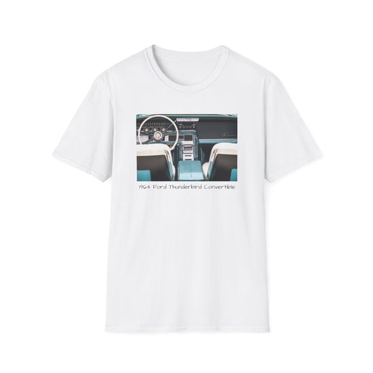Copy of Classic Car T-Shirt, Vintage Car Tee, Retro Car Shirt, Car Lover Gift, Muscle Car Apparel, Ford Thunderbird, Convertible