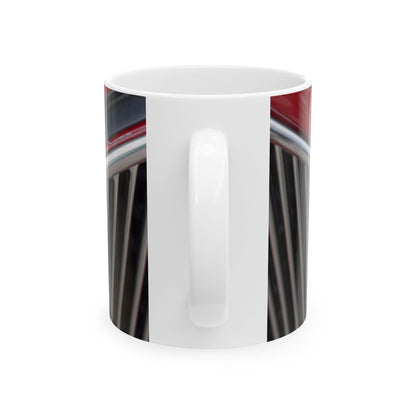 Ford auto logo and car grill, perfect for 11 or 15oz ceramic cups and mugs.
