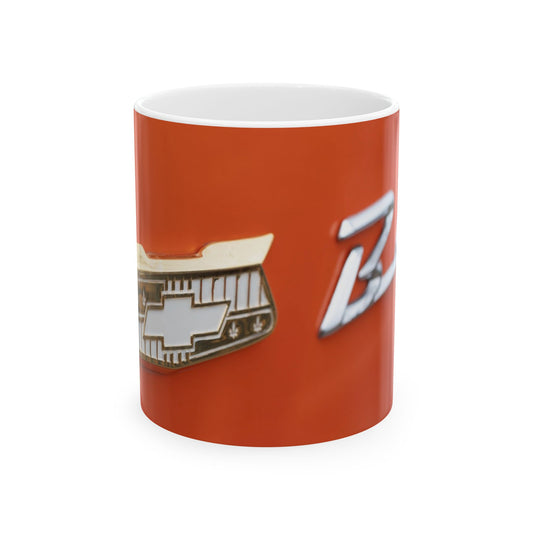 Vintage Chevy Bel Air Mug - Classic Car Enthusiast Coffee Cup, Perfect Gift for Car Lovers, Ideal for Birthdays, Anniversaries, and Holidays