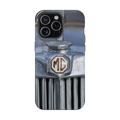 iPhone Case, 1953 MG TD Classic Sports Car Magnetic Tough Case, Vintage Car Gift, Car Enthusiast Phone Cover, Vehicle Lover Tech Accessory,