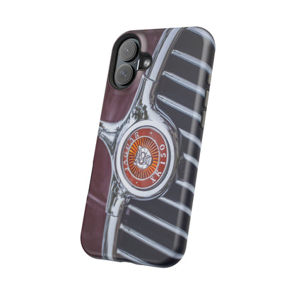 iPhone Cases, Jaguar XK 150 Sports Car Logo, Tough, Magnetic, Protective, Customizable, Car Lover Gift For Him, Father's Day