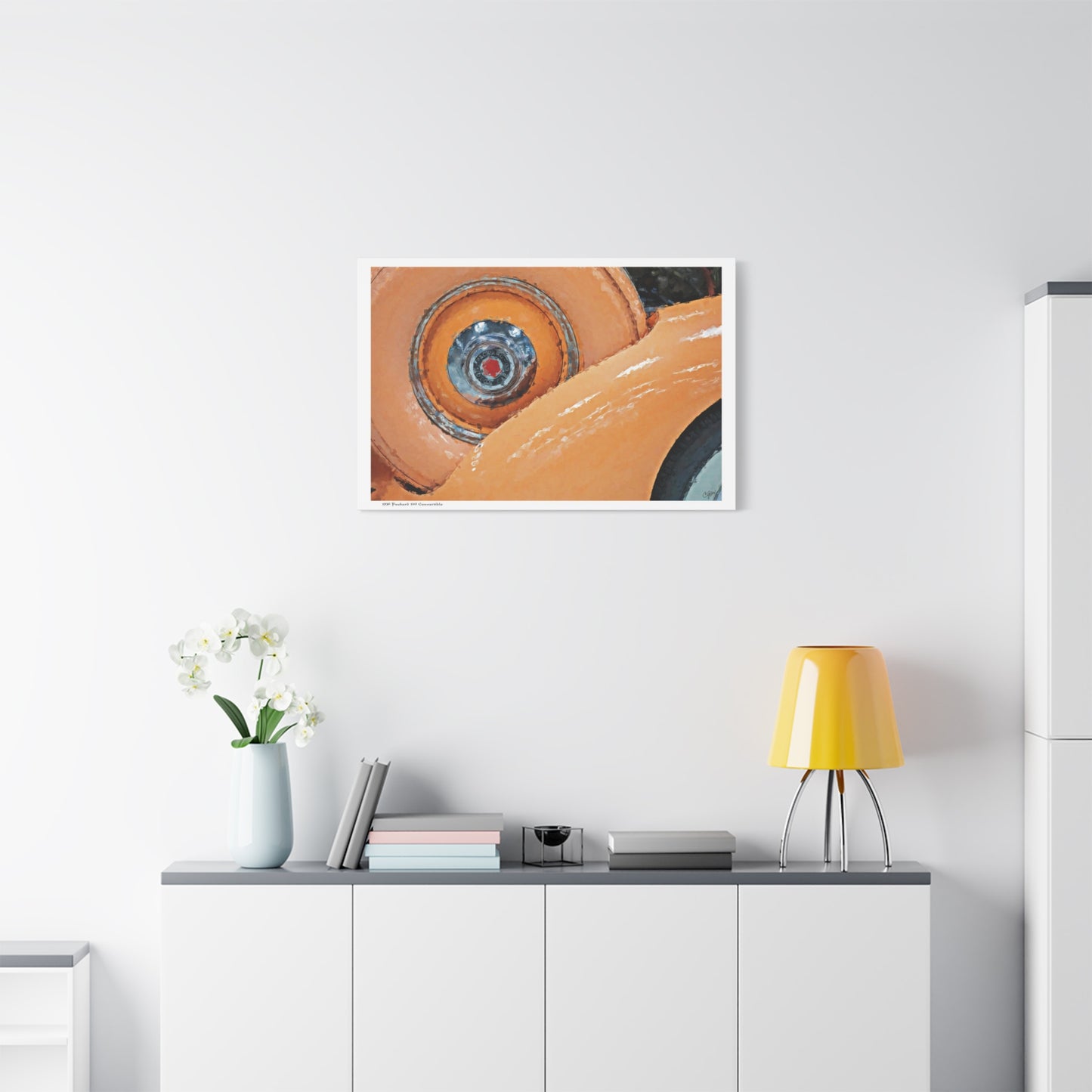 Canvas Print - 1936 Packard 120 Convertible Painting