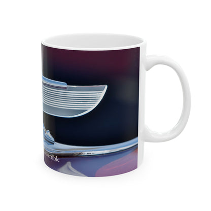Vintage Classic Car Ceramic Mug, Retro Automobile Coffee Cup, Antique Vehicle Tea Mug, Car Enthusiast Gift, Father's Day Present, 11oz 15oz