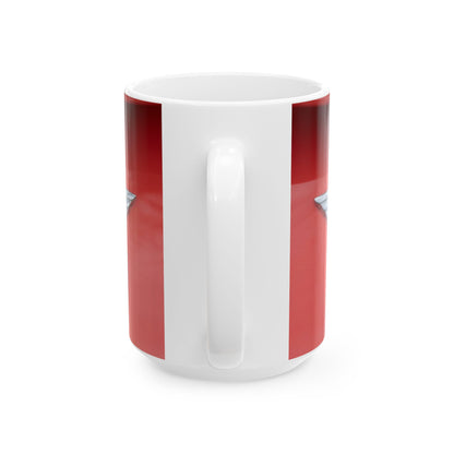 Ford Thunderbird classic car logo and insignia, beautifully adorning 11 and 15oz mugs.
