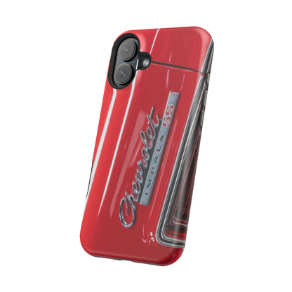 Magnetic Tough Cases, Chevrolet Impala SS classic muscle car logo badge, Protective Phone Cover, Vintage Car Lover Gift, Custom Phone Case,