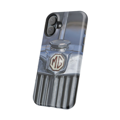 iPhone Case, 1953 MG TD Classic Sports Car Magnetic Tough Case, Vintage Car Gift, Car Enthusiast Phone Cover, Vehicle Lover Tech Accessory,