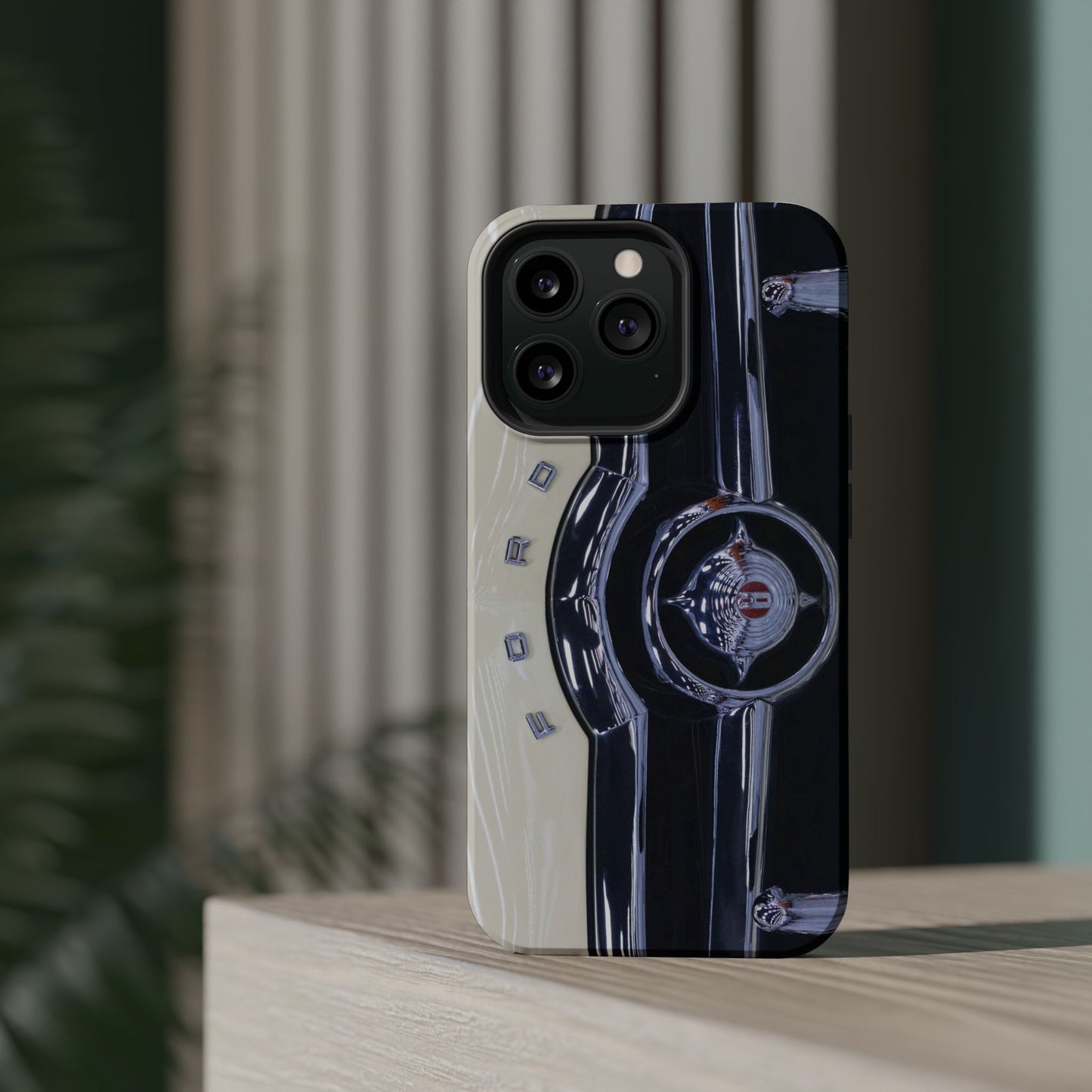 Vintage Car Magnetic Tough iPhone Cases - Automotive Lover's Phone Covers, Gift for Car Enthusiasts, Classic Car Accessories, Unique Phone