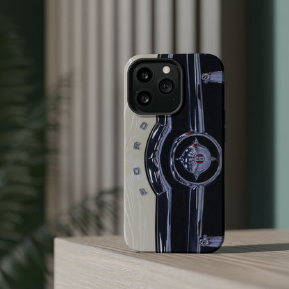 Vintage Car Magnetic Tough iPhone Cases - Automotive Lover's Phone Covers, Gift for Car Enthusiasts, Classic Car Accessories, Unique Phone
