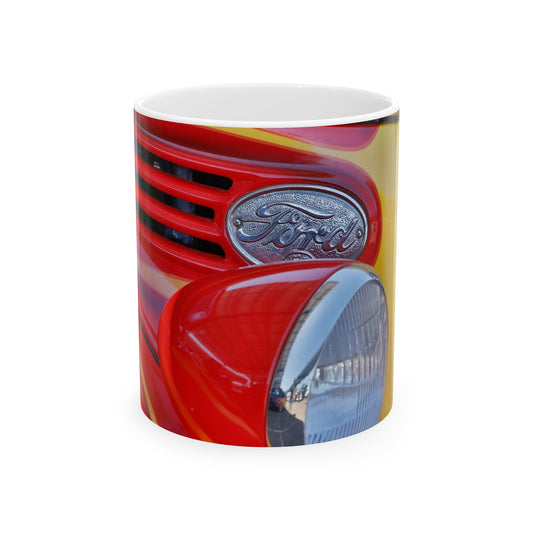 Classic car Ford Hot Rod ready to rock 11 or 15oz ceramic mugs.