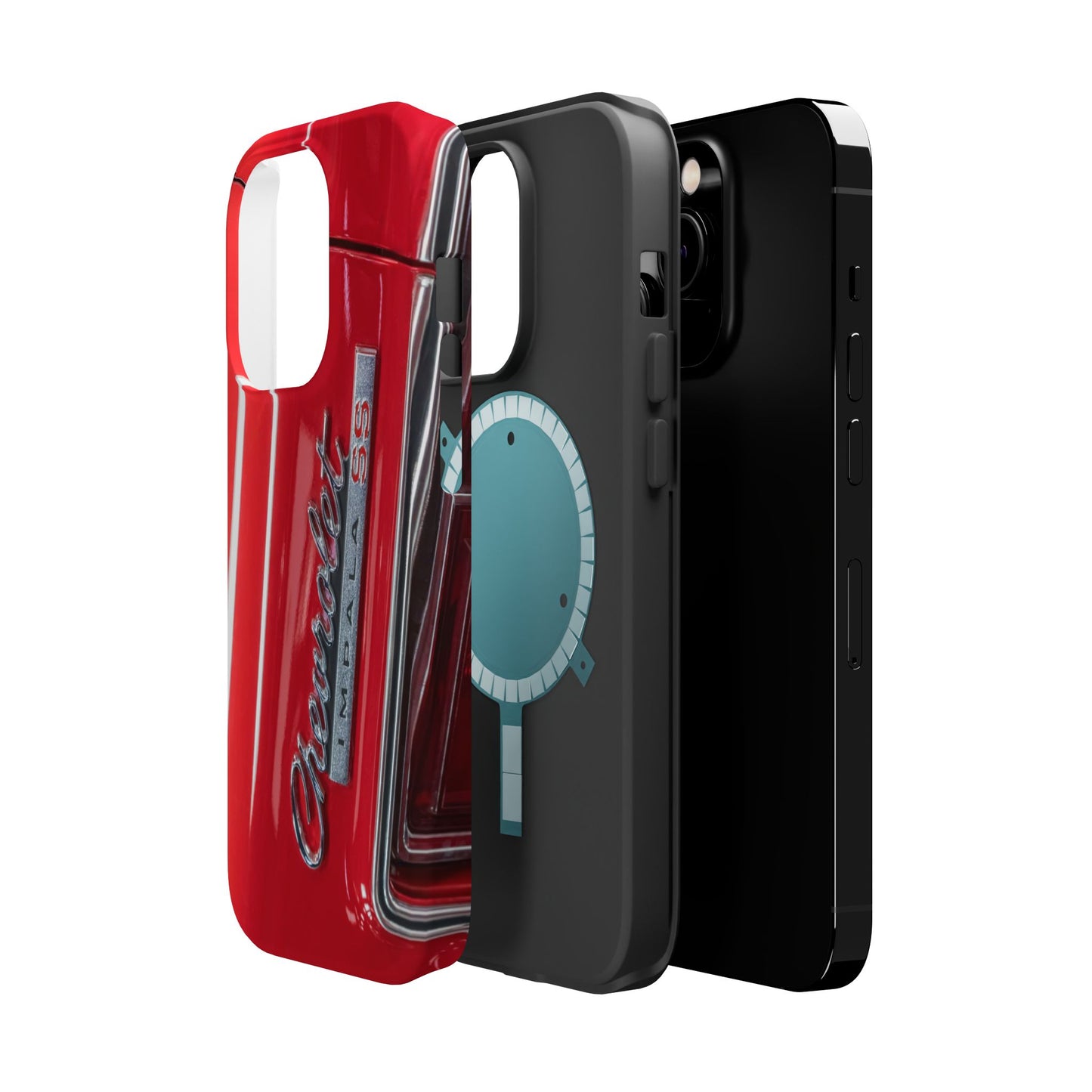 Magnetic Tough Cases, Chevrolet Impala SS classic muscle car logo badge, Protective Phone Cover, Vintage Car Lover Gift, Custom Phone Case,