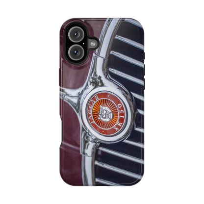 iPhone Cases, Jaguar XK 150 Sports Car Logo, Tough, Magnetic, Protective, Customizable, Car Lover Gift For Him, Father's Day