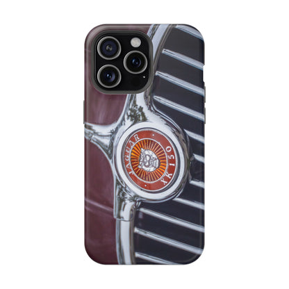 iPhone Cases, Jaguar XK 150 Sports Car Logo, Tough, Magnetic, Protective, Customizable, Car Lover Gift For Him, Father's Day