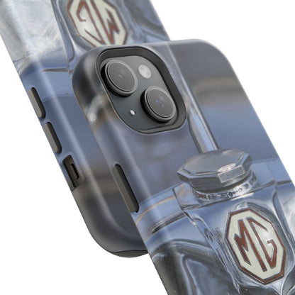 iPhone Case, 1953 MG TD Classic Sports Car Magnetic Tough Case, Vintage Car Gift, Car Enthusiast Phone Cover, Vehicle Lover Tech Accessory,