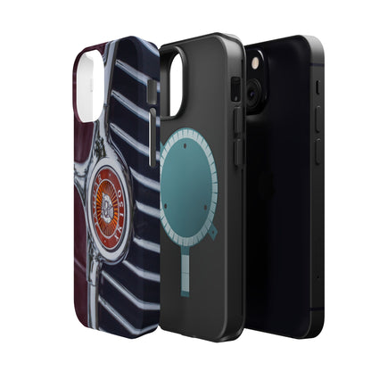 iPhone Cases, Jaguar XK 150 Sports Car Logo, Tough, Magnetic, Protective, Customizable, Car Lover Gift For Him, Father's Day