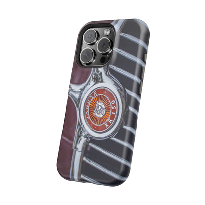 iPhone Cases, Jaguar XK 150 Sports Car Logo, Tough, Magnetic, Protective, Customizable, Car Lover Gift For Him, Father's Day