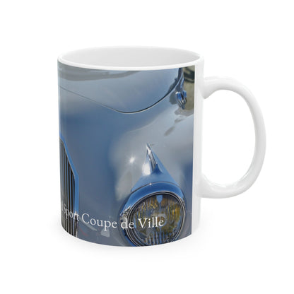 1947 Talbot Lago T26 Record Sport Coupe De Ville Classic Car Front End Grill Badge Emblem Wrap Around Ceramic Mug, (11oz, 15oz)